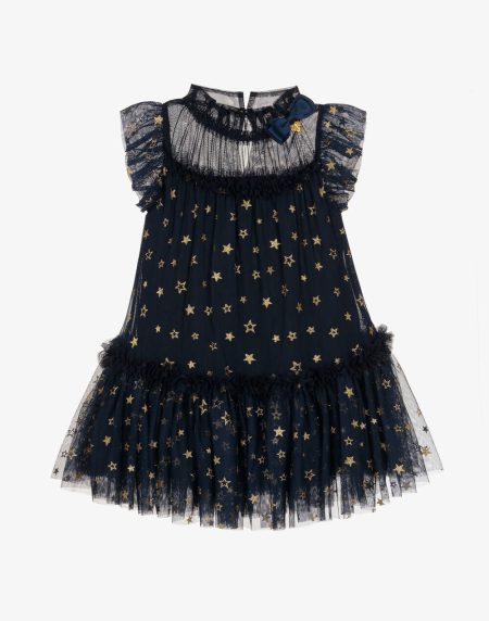 Girls Bar-bie Dress in Black